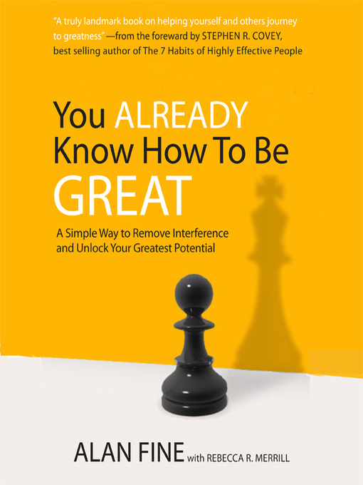 Title details for You Already Know How to Be Great by Alan Fine - Available